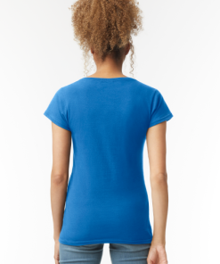 Alternative view of SOFTSTYLE® LADIES' V-NECK T-SHIRT – GIL64V00-EX