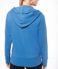 LADIES' ECO-FRIENDLY ZIPPED HOODED SWEATSHIRT – KA4031